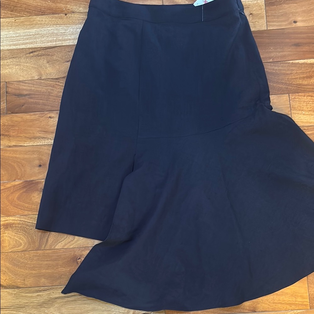 J.O.A. Asymmetrical Skirt -  dark Blue,Size M, New